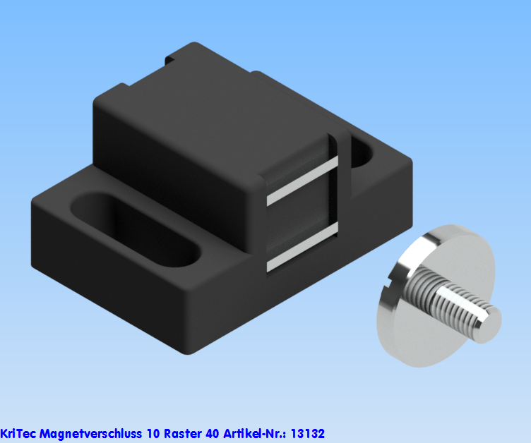 KriTec Magnetverschluss 10 Raster 40