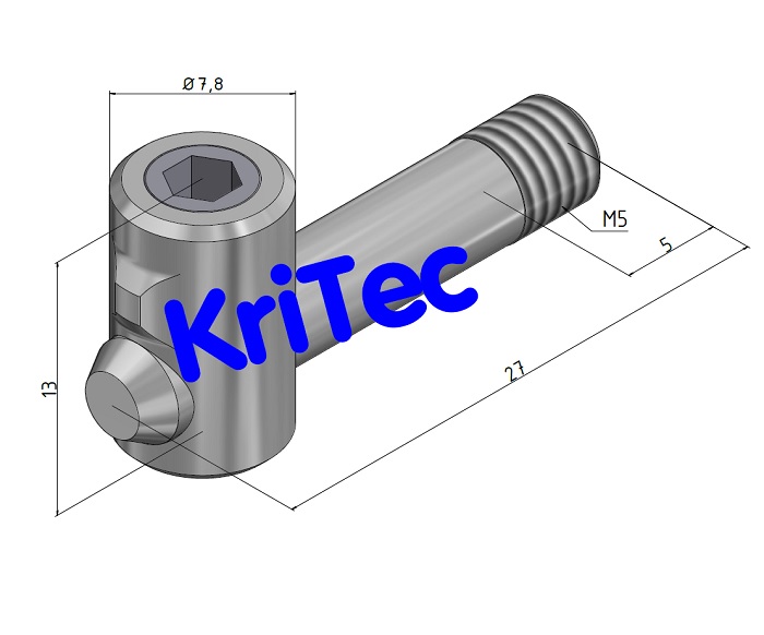 KriTec Zentralverbinder 5 Form G