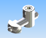 KriTec Zentralverbinder 8 EQ einschwenkbar 90°