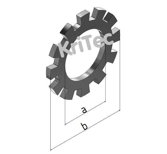 KriTec Fächerscheiben DIN 6798