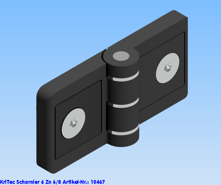 KriTec Scharnier 6 Zn 6/8