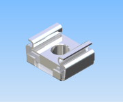 KriTec 19 Zoll Käfigmuttern verzinkt