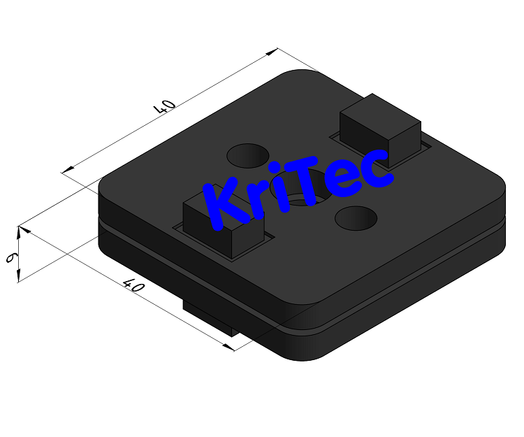 KriTec Positionsverbindungssatz 8 Raster 40