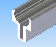 KriTec Wellenklemmprofil 8 D14