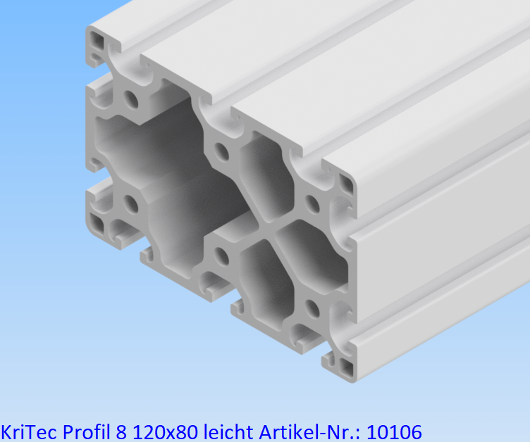KriTec Profil 8 120x80 leicht