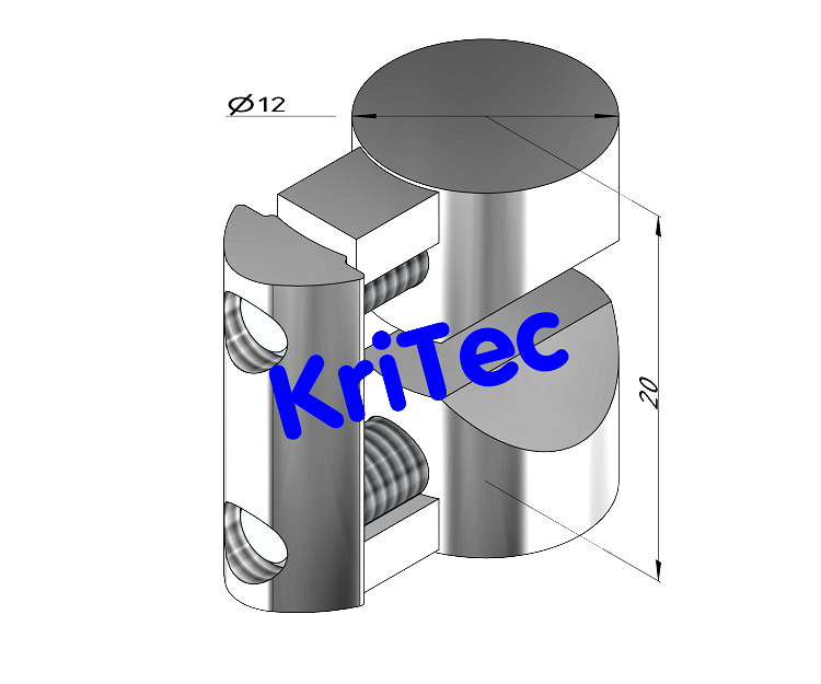 KriTec Universal-Verbindungssatz 5 20, verzinkt
