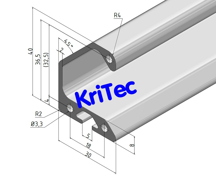 KriTec Griffleistenprofil