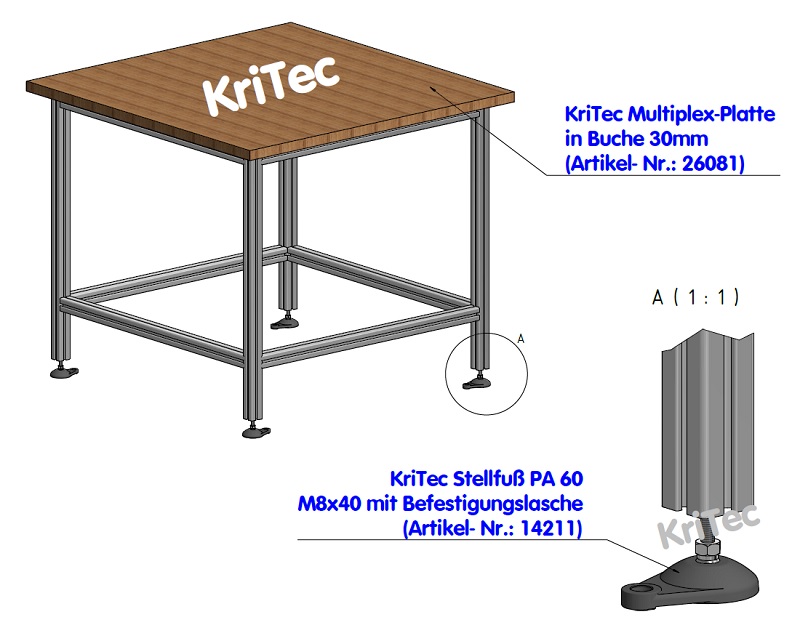 KriTec Multiplex-Platten