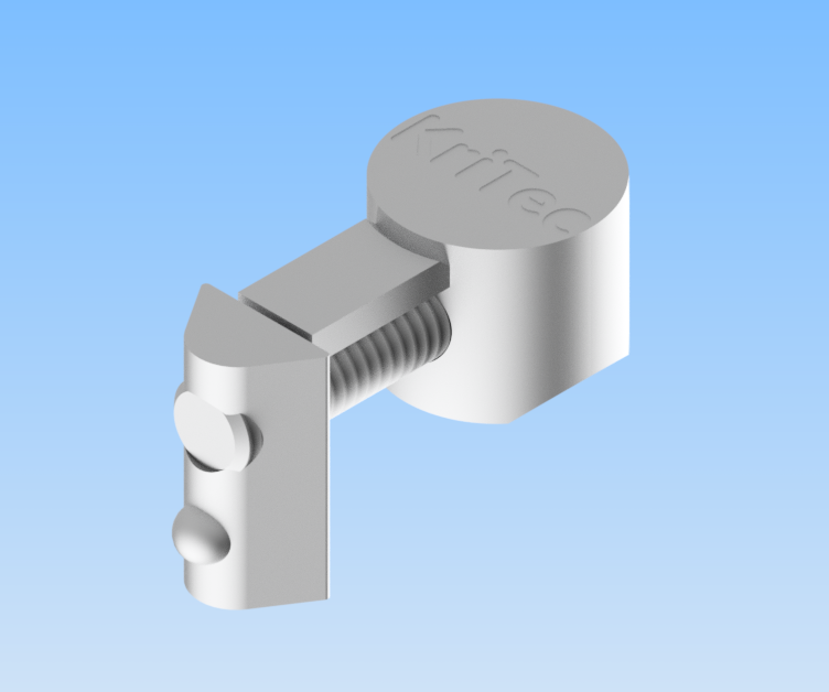 KriTec Universalverbindungssatz 8 Raster 40, verzinkt und rostfrei