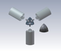 KriTec Eckverbindungssatz 5 R20-90°