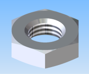 KriTec Sechskantmuttern-flach ISO 4035 (DIN 439)