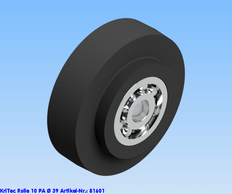 KriTec Rolle 10 PA Ø39