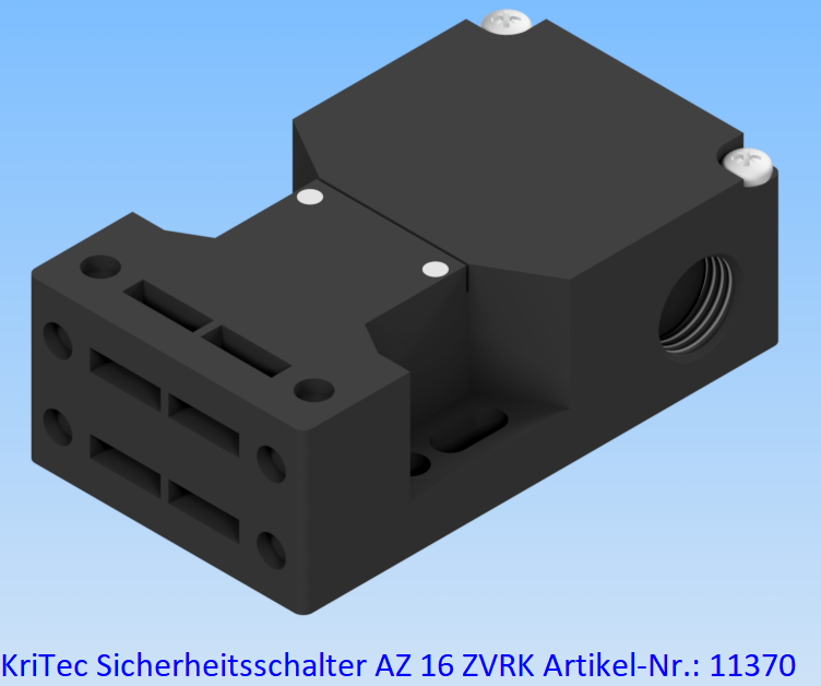 KriTec Befestigungswinkel inkl. Bef.-Satz für Sicherheitsschalter ZVRK