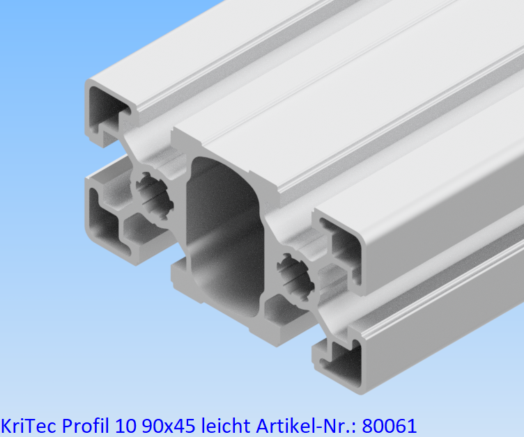 KriTec Profil 10 90x45 leicht