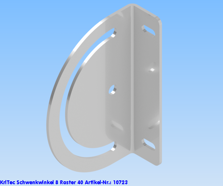 KriTec Schwenkwinkel 8 Raster 40