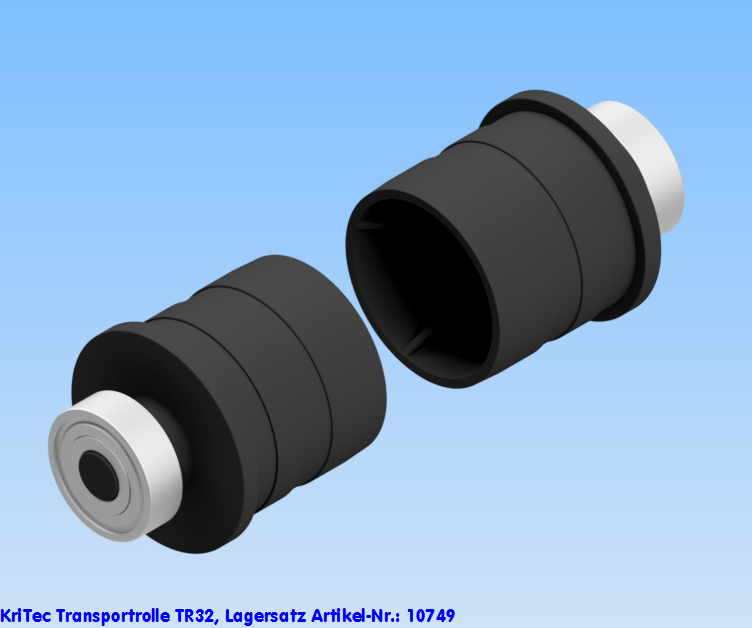 KriTec Transportrolle TR32, Lagersatz