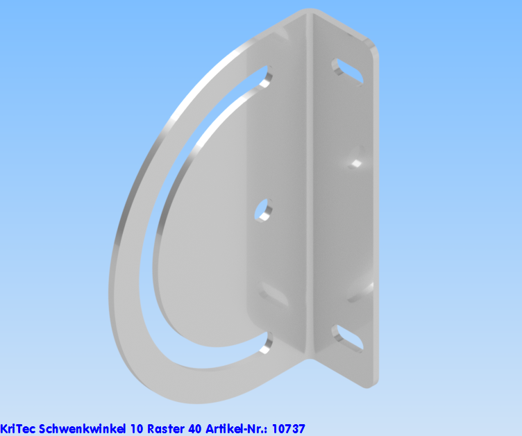 KriTec Schwenkwinkel 10 Raster 40