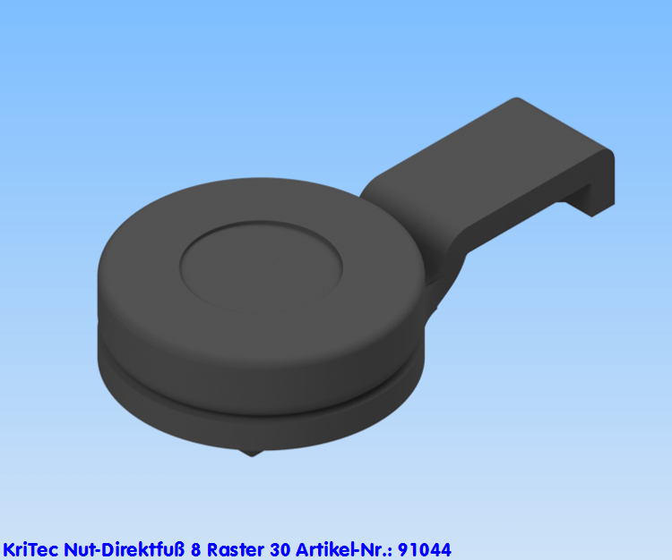 KriTec Nut-Direktfuß 8 Raster 30