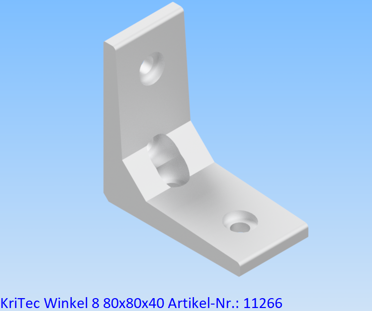 KriTec Winkel 8 80x80x40
