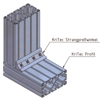 KriTec Winkel 10 40x40x160