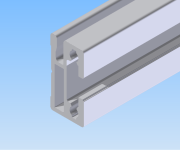 KriTec Einhängeprofil 8 Raster 30, 30x15