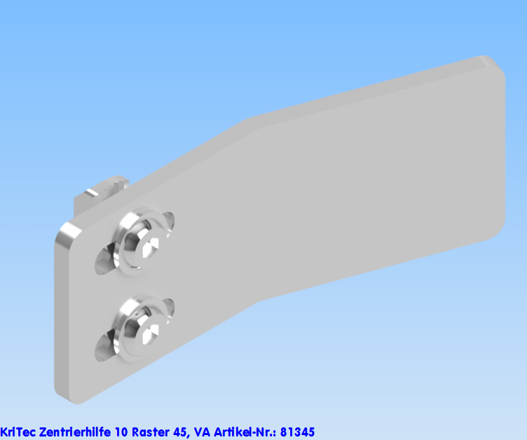 KriTec Zentrierhilfe 10 Raster 45, VA