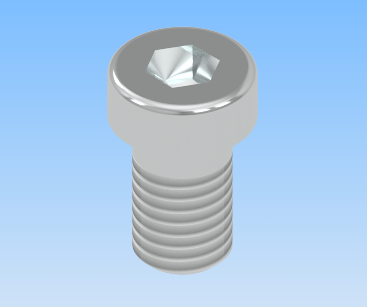 KriTec Zylinderschraube DIN 7984 verzinkt