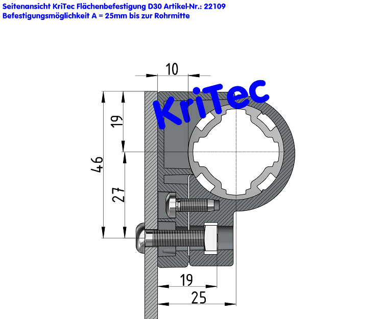 KriTec Flächenbefestigung D30