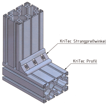 KriTec Winkel 10 40x40x120