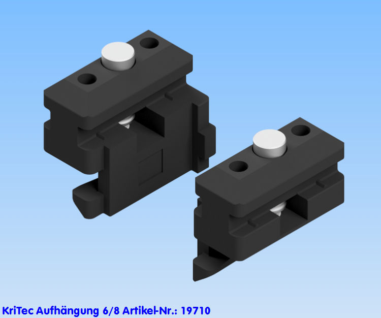 KriTec Schiebetüren-Führungssatz 8/8