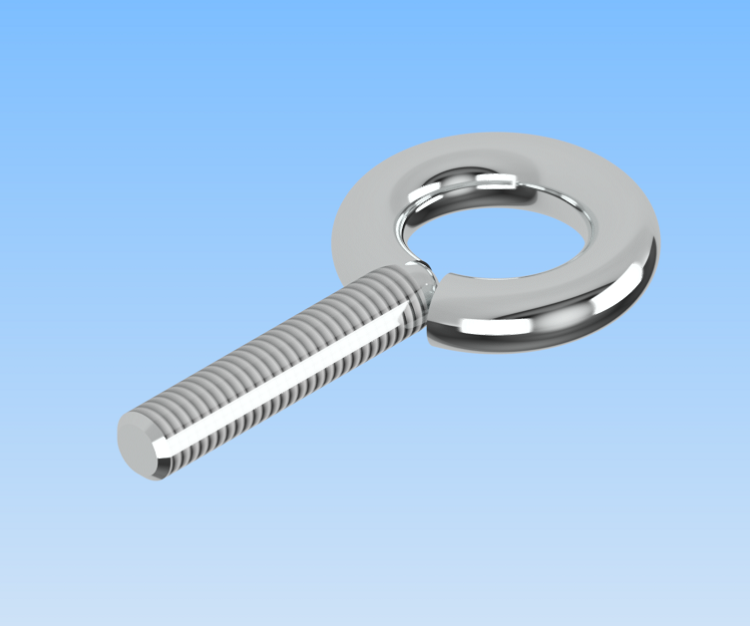 KriTec Ringschrauben St verzinkt