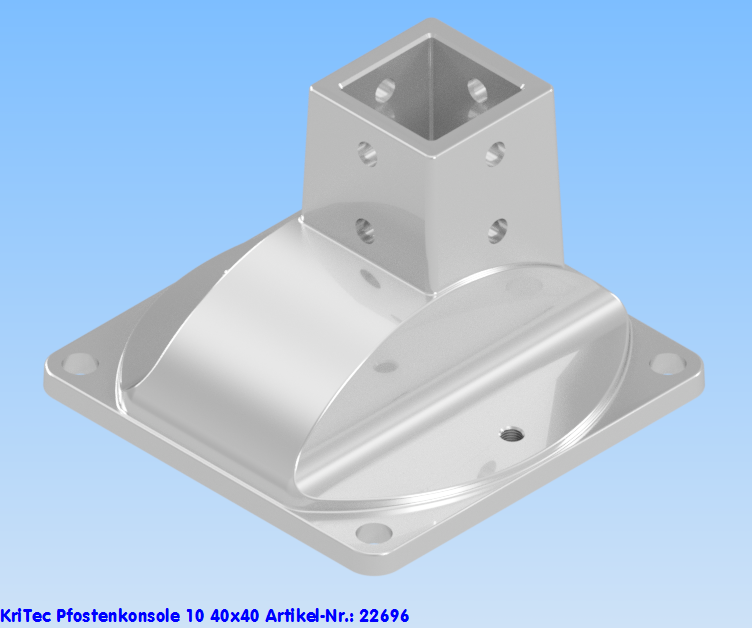 KriTec Pfostenkonsole 10 40x40