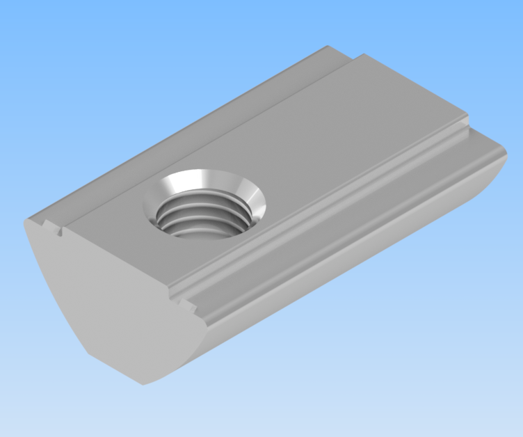 KriTec Nutenstein 8 Raster 40 St mit Steg leitfähig