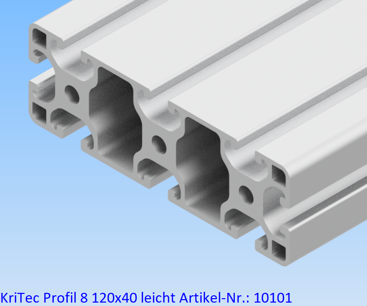 KriTec Profil 8 120x40 leicht