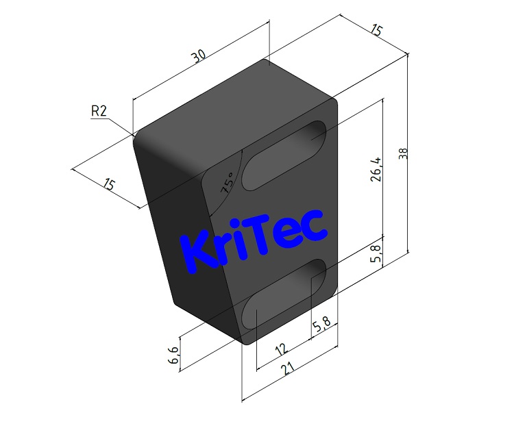 KriTec Rasterplatte für Miniraster