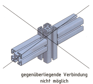 KriTec Standardverbindungssatz 6 Raster 30 VA, rostfrei