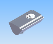 KriTec Nutensteine 8 St mit Steg