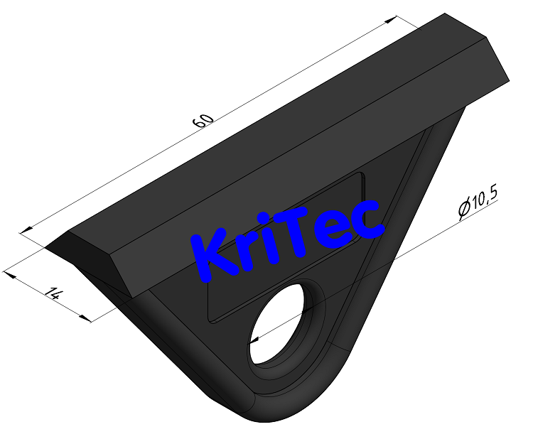 KriTec Hängegleiter 8 Raster 30