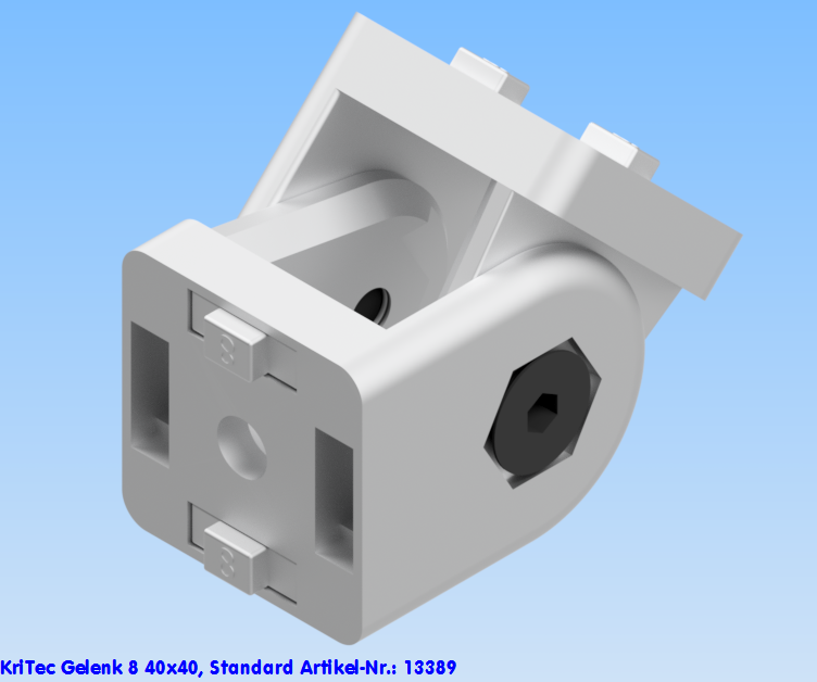 KriTec Gelenk 8 40x40, Standard