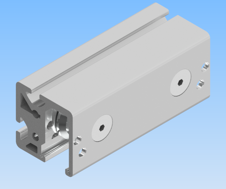 KriTec Doppellagereinheit 8 D14 zentrisch und exzentrisch