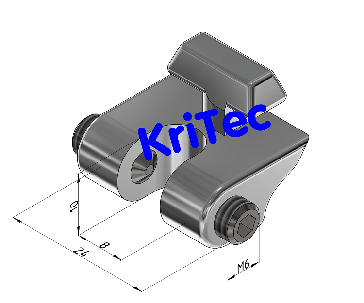 KriTec Wellengitterfixierstück 8