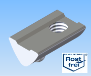 KriTec Nutensteine 6 Raster 30 ohne Steg VA, rostfrei