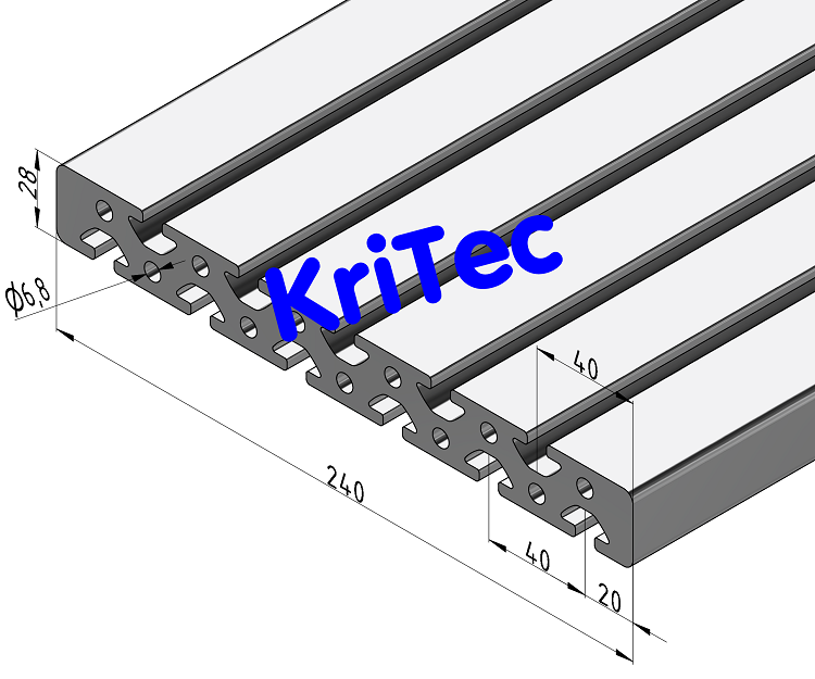 KriTec Profil 8 240x28