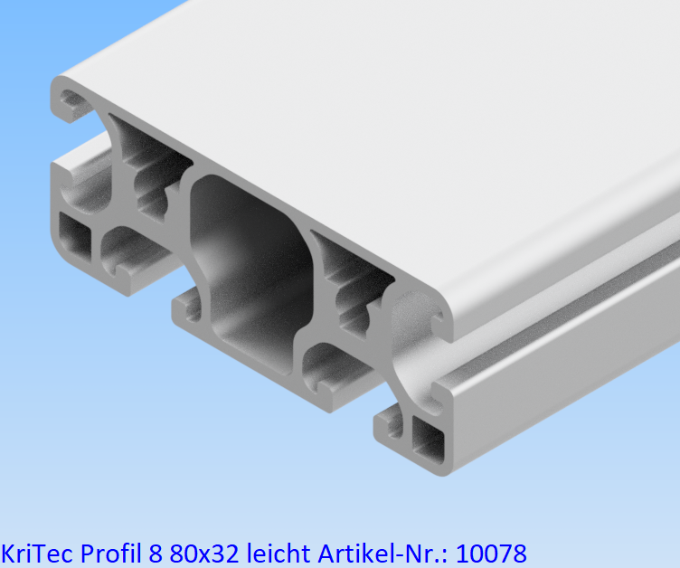 KriTec Profil 8 80x32 leicht