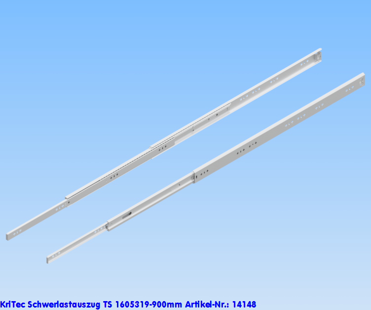 KriTec Schwerlastauszug TS 1605319-900mm