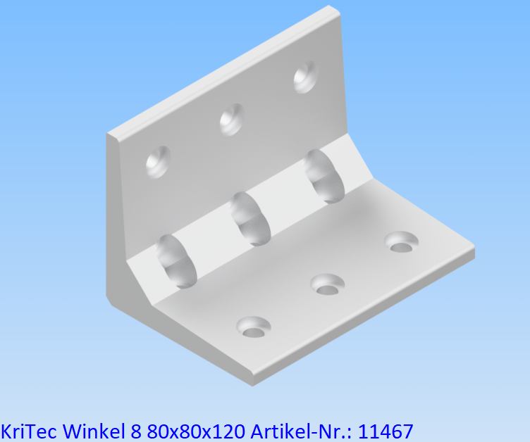 KriTec Winkel 8 80x80x120