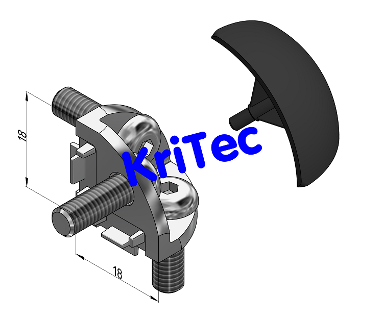 KriTec Eckverbindungssatz 5 R20-90°