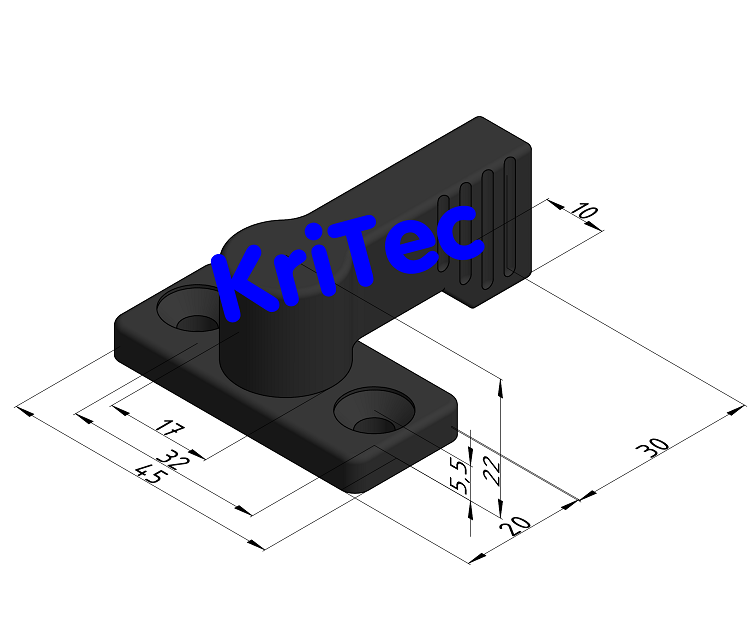 KriTec Anschlagriegelverschluss