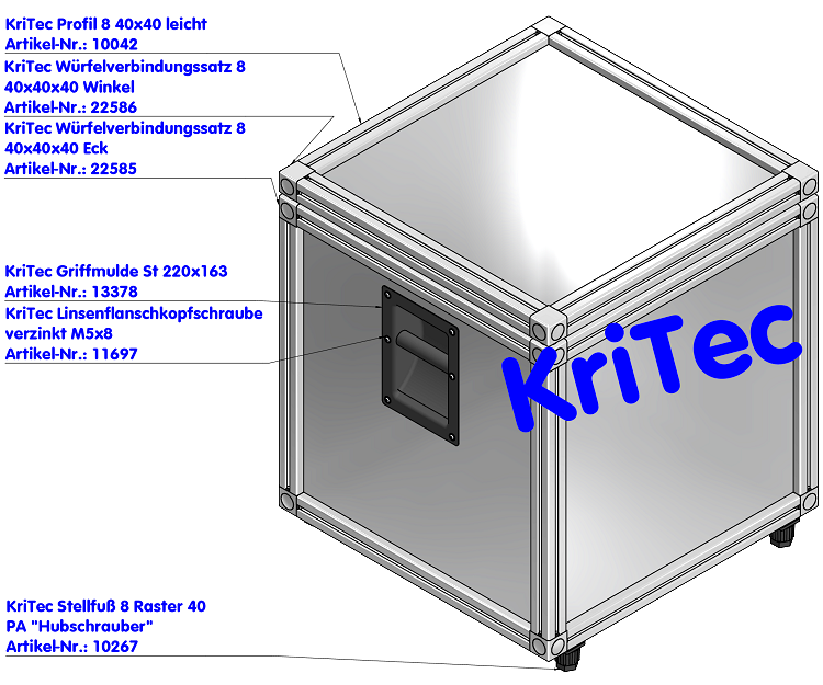 KriTec Griffmulde St 220x163