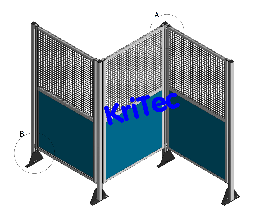 KriTec Einhängewinkelsatz 10
